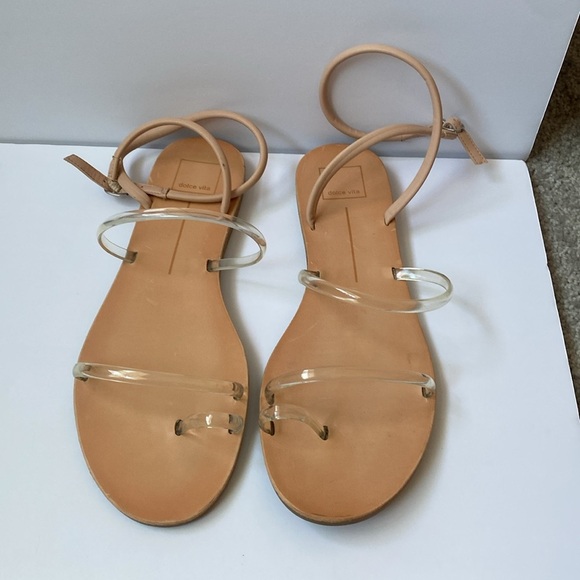 Dolce Vita - Womens Dolce Vita Daren Sandals In Crystal Vinyl - Size 10 - Picture 9 of 9